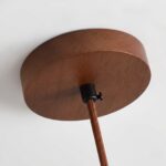 Suspension wabi sabi pierre bois galet – Image 8