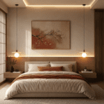 Suspension wabi sabi pierre naturelle globe – Image 3