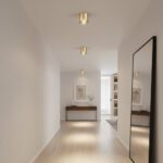 Petit spot plafonnier doré LED – Image 6