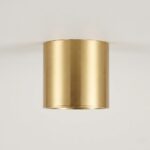 Petit spot plafonnier doré LED – Image 3