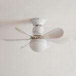 Globe ventilateur plafonnier