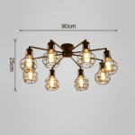 Grand plafonnier industriel – Image 4