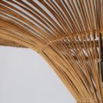 Grand plafonnier osier – Image 2