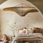 Grand plafonnier osier – Image 4