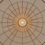 Grand plafonnier osier – Image 8