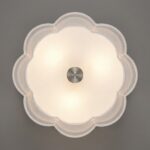 Grand plafonnier tissu design – Image 6