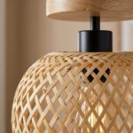 Lampe plafonnier bambou – Image 9