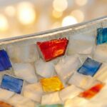 Plafonnier ancien verre vintage – Image 9