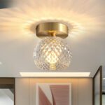 Plafonnier boule en verre – Image 3