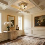 Plafonnier carre en verre – Image 3