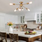 Plafonnier contemporain laiton – Image 9