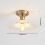 Plafonnier couloir vintage – Image 2