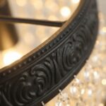 Plafonnier cristal vintage – Image 8