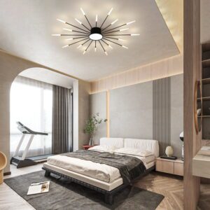 Plafonnier design salon 7