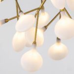 Plafonnier doré branches – Image 5