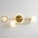 Plafonnier doré design – Image 6