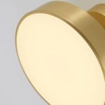 Plafonnier en laiton rond – Image 2