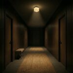 Plafonnier en verre blanc – Image 8