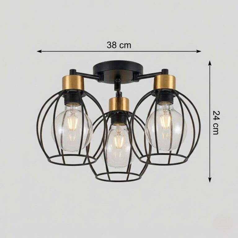 Plafonnier Industriel Vintage
