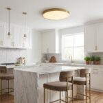 Plafonnier laiton brossé – Image 2