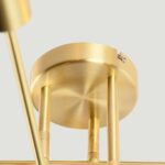 Plafonnier laiton doré – Image 11