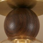 Plafonnier laiton vintage – Image 7