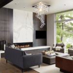 Plafonnier cristal design