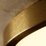 Plafonnier rond doré – Image 9