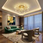 Plafonnier salon fleurs – Image 5