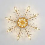 Plafonnier salon fleurs – Image 6