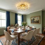 Plafonnier salon fleurs – Image 2