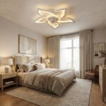 Plafonnier ventilateur fleur – Image 3