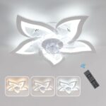 Plafonnier ventilateur fleur – Image 6