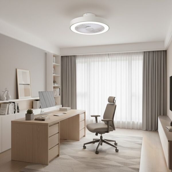 Plafonnier ventilateur sans pale