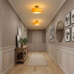 Plafonnier verre vintage – Image 3