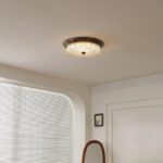 Plafonnier vintage bois – Image 5