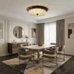 Plafonnier vintage bois – Image 3