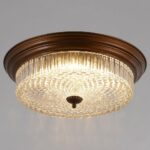 Plafonnier vintage bois – Image 2