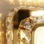 Carré moderne led cristal plafonnier – Image 6