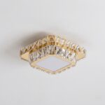 Carré moderne led cristal plafonnier – Image 8