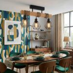 Plafonnier 3 lampes industriel – Image 3