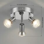 Plafonnier 3 lampes led – Image 8