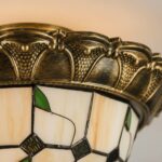 Plafonnier cristal ancien – Image 4