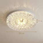 Plafonnier cristal rond – Image 8