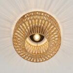 Abat jour plafonnier rotin – Image 2