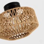 Abat jour plafonnier rotin – Image 9