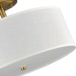 Plafonnier en tissu pour cuisine – Image 2