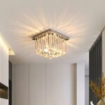 Plafonnier en verre chambre