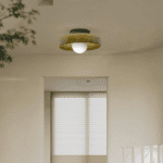 Plafonnier en verre coloré – Image 13