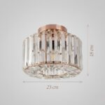 Plafonnier en verre salon – Image 3